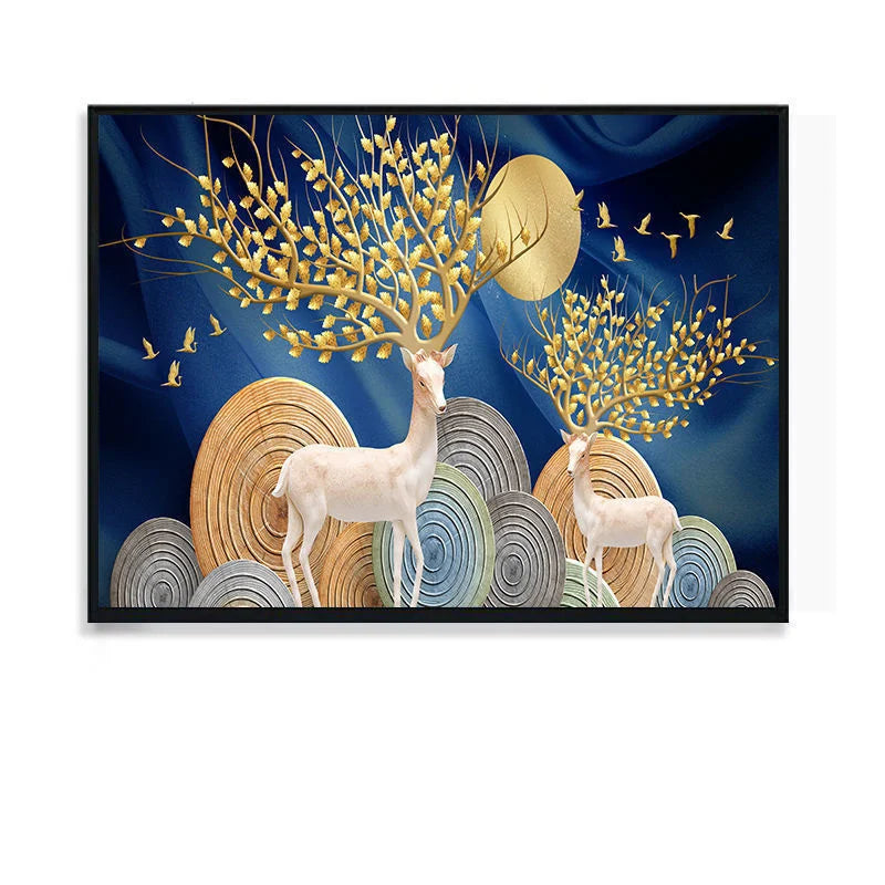 Art View Elegant Canvas Electric Box Cover | Bowlift
