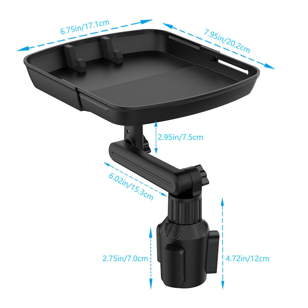 BowLift | Car Travel Time Adjustable Long Arm Tray
