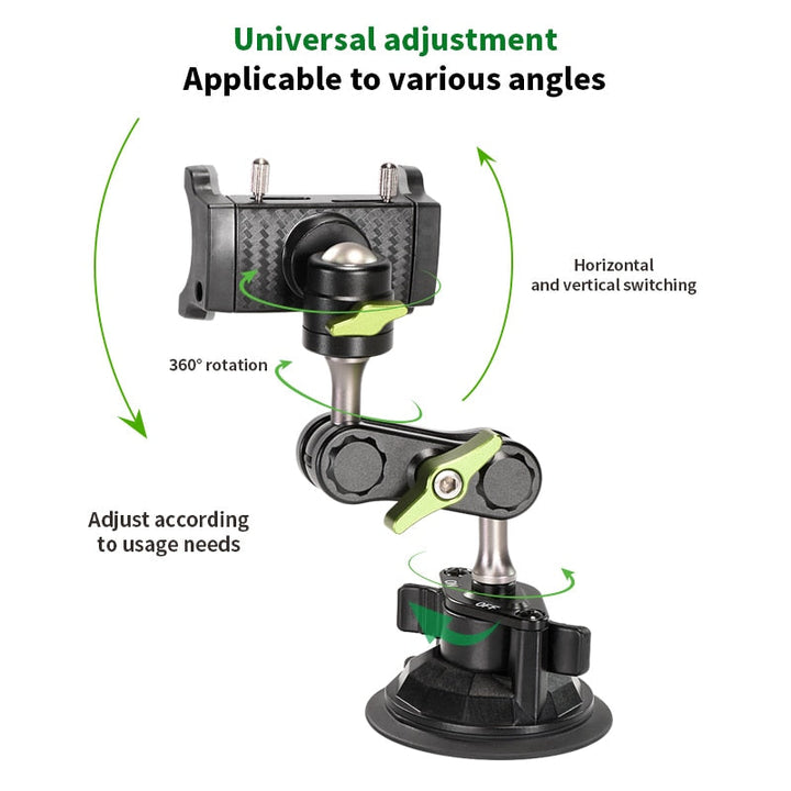 BowLift | Sping Safe Rotating Long Arm Car Phone Holder