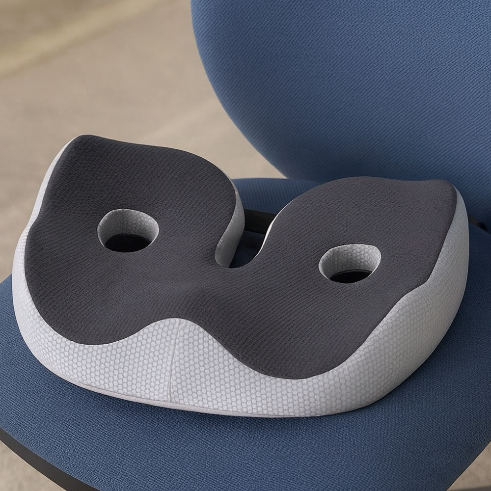 BowLift | Seat Cushion Memory Foam Orthopedic Pressure Relief Adjustable