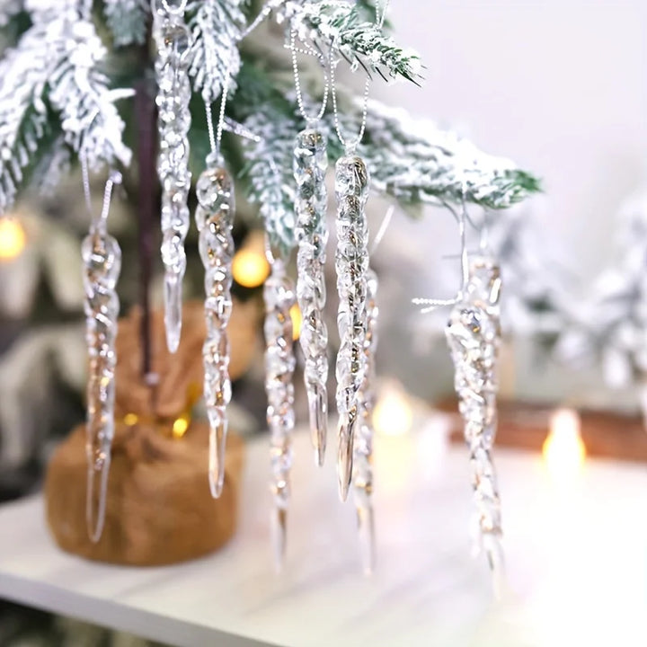BowLift | WinterGlans | Premium Crystal Clear Christmas Decorations Set