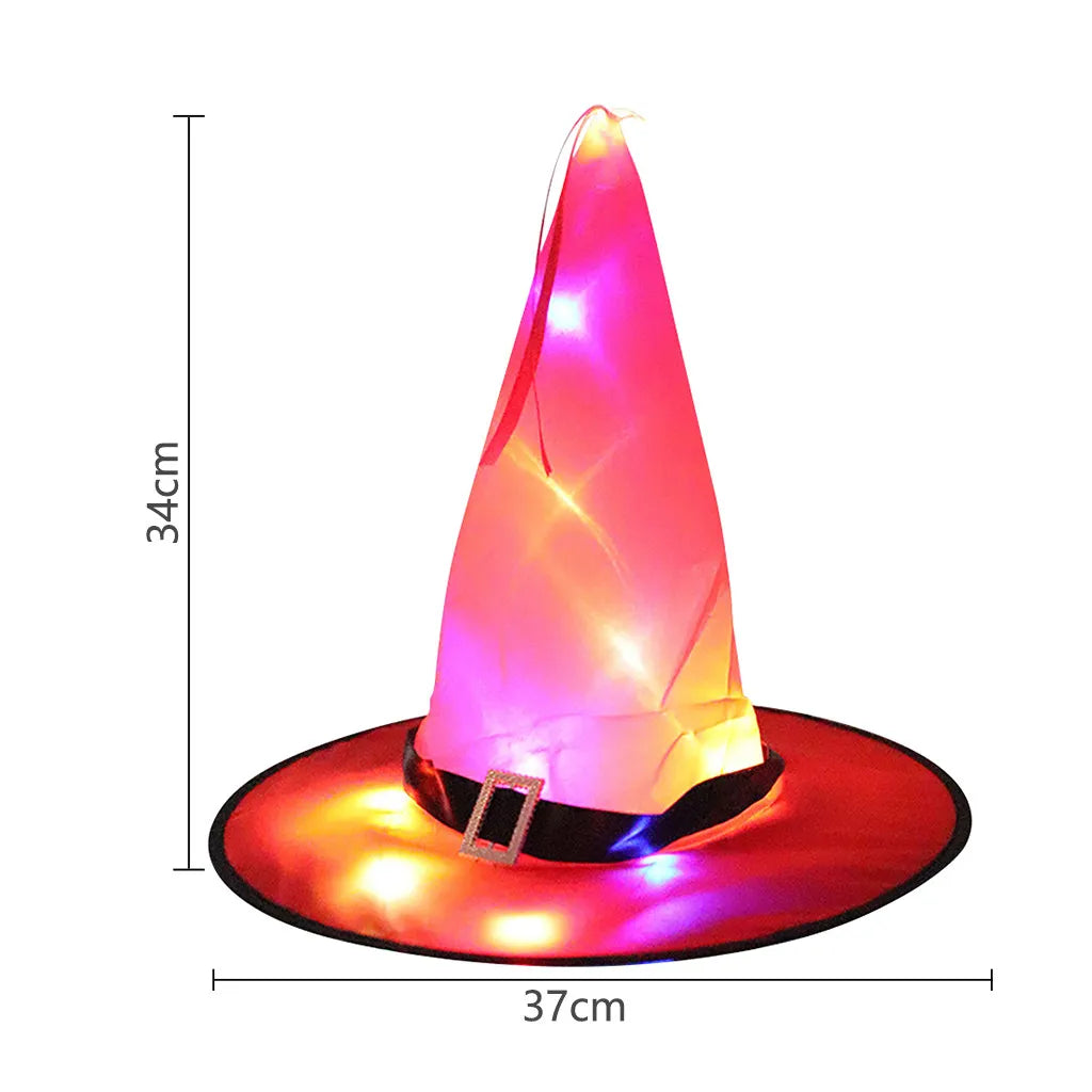 BowLift | LumoHex | Glowing Witch Hat | Halloween Costume | For Children & Adults