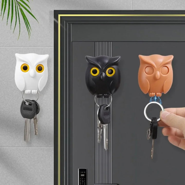 BowLift | Self Adhesive Magnetic Owl Key Holder