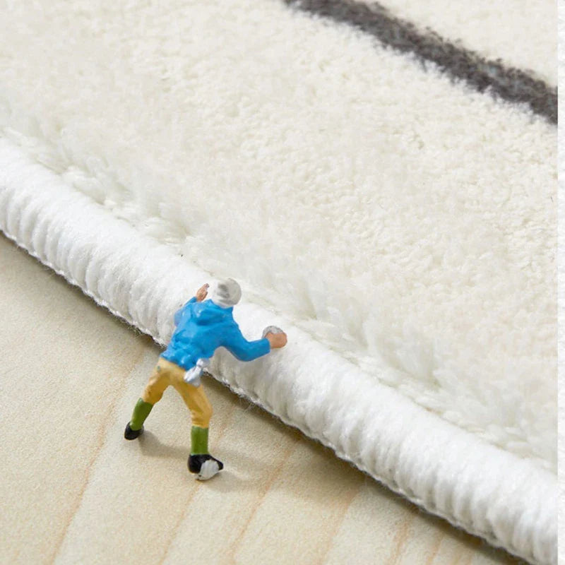 BowLift | Irregular Area Rug for Bedroom and Living Room Carpet