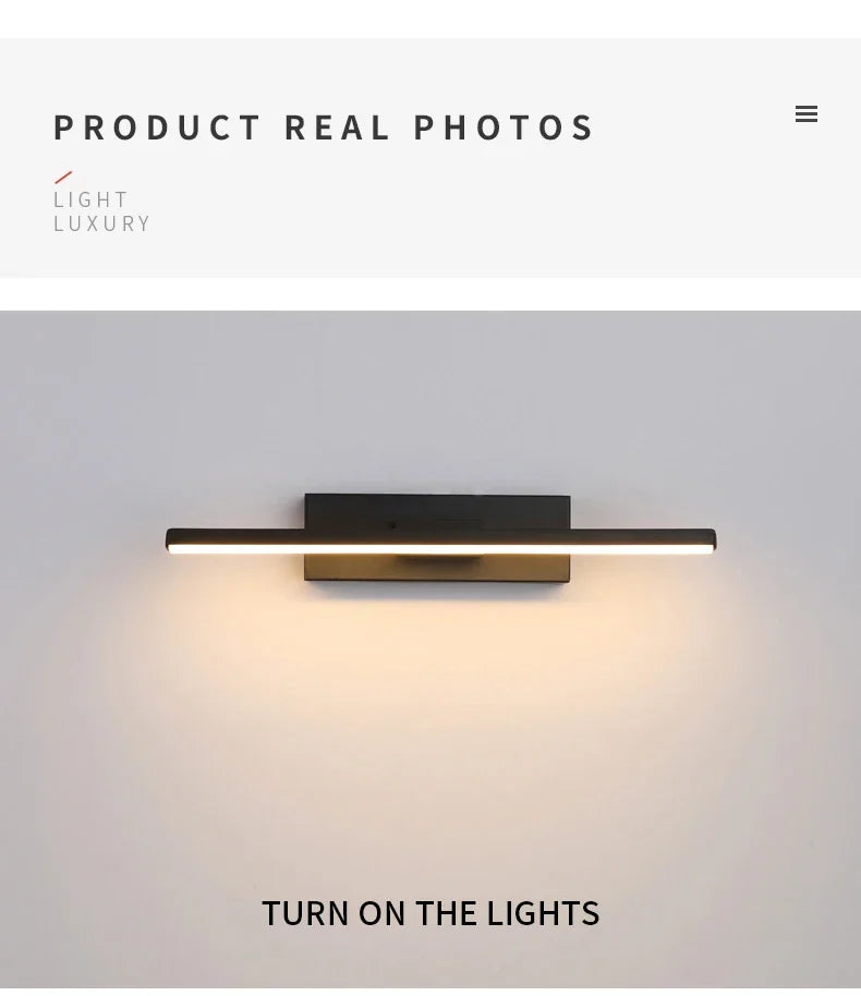 BowLift | AuroLite Adjustable LED Wall Light | 330° Swiveling | Modern Design for Bedroom & Living Room | Aluminum