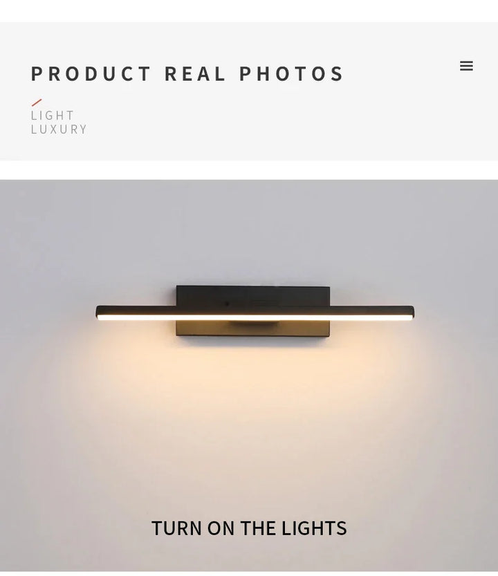 BowLift | AuroLite Adjustable LED Wall Light | 330° Swiveling | Modern Design for Bedroom & Living Room | Aluminum