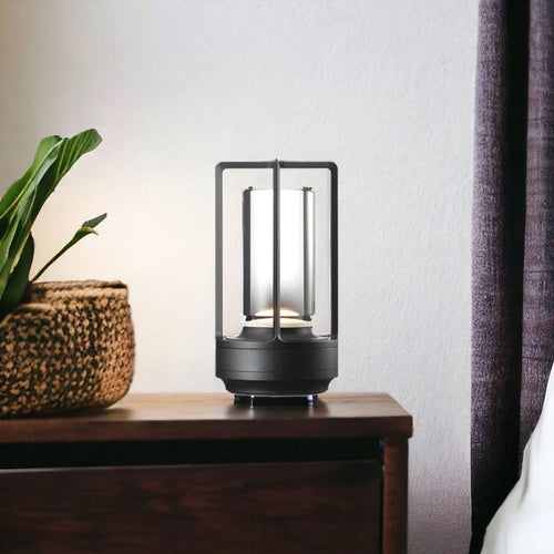 BowLift | Modern Cordless Nordic Desk & Bedside Lamp with Touch Controls – Sleek Rechargeable LED Light for Home Décor, Living Rooms, and Modern Bedrooms -