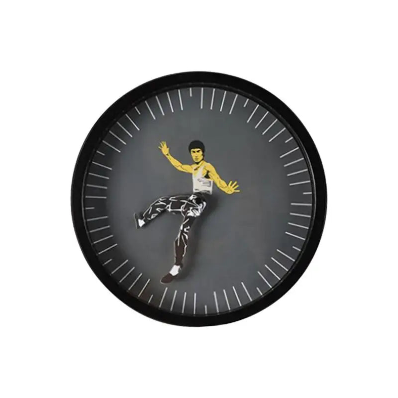 KungFuTime Clock - Authentic Chinese Wall Clock Decoration Bowlift