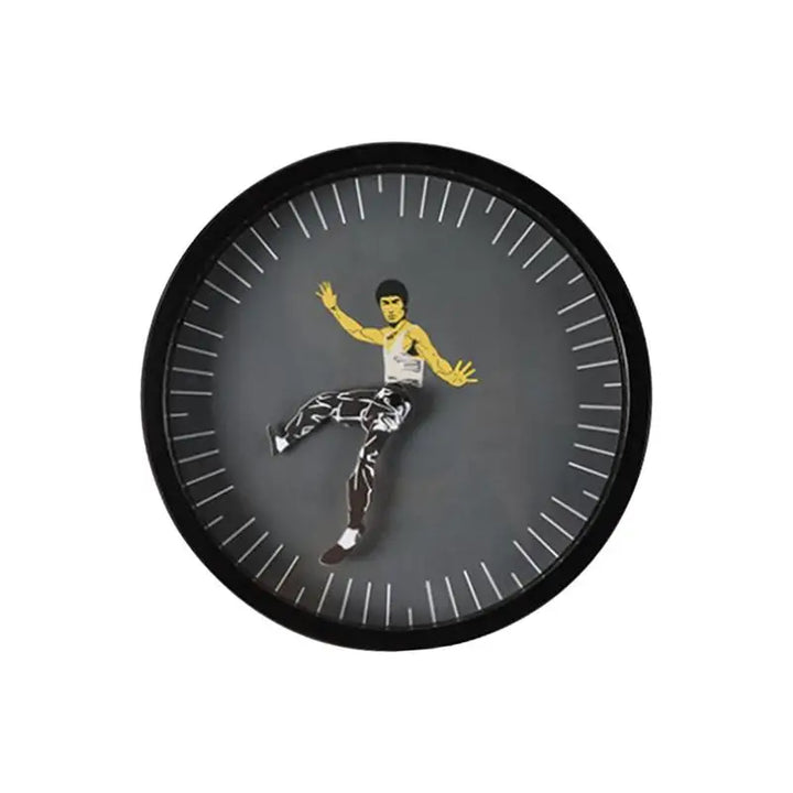 KungFuTime Clock - Authentic Chinese Wall Clock Decoration Bowlift