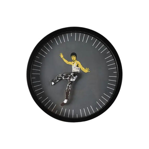 KungFuTime Clock - Authentic Chinese Wall Clock Decoration Bowlift