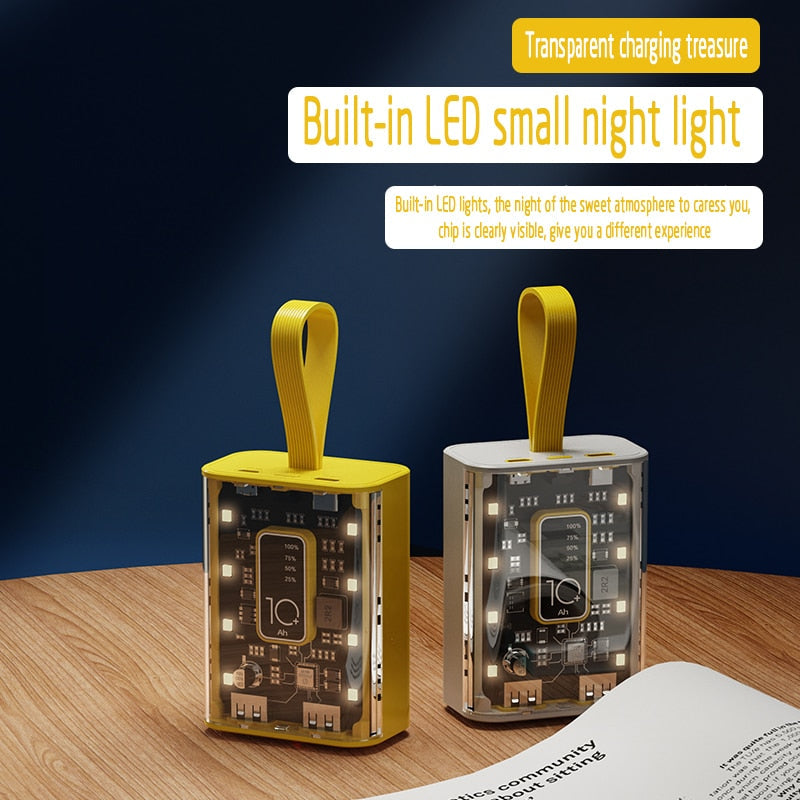 BowLift | Transparent Insight Quick Charge Powerbank