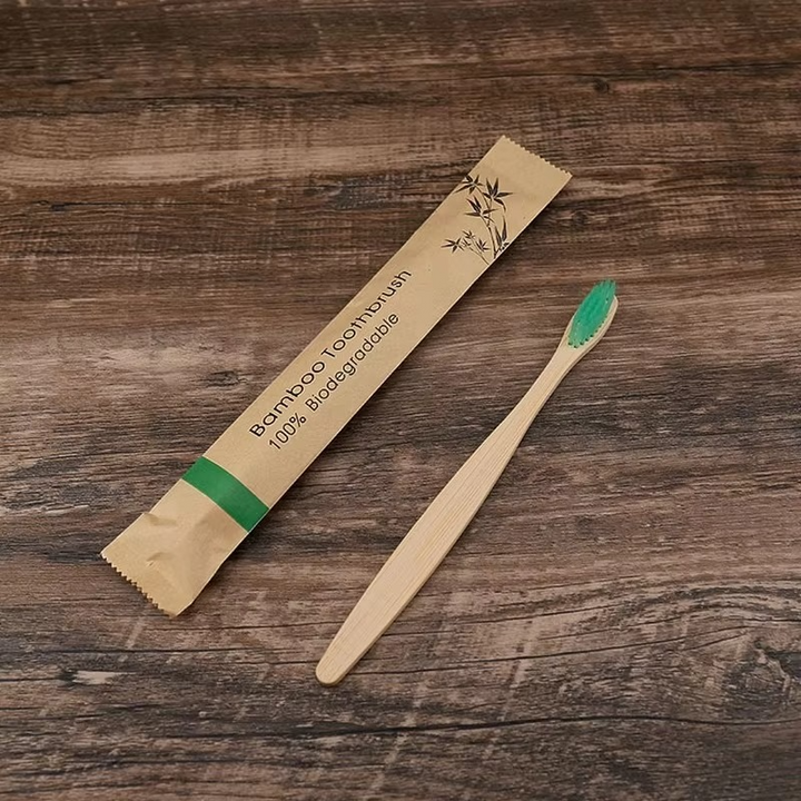 BowLift | Eco-Friendly Bamboo Toothbrush Set – 10 Pack Soft Bristle Brushes for Adults