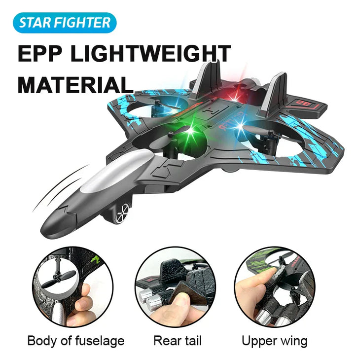 BowLift | Fighter Stunt Remote Control Foam Jet Plane