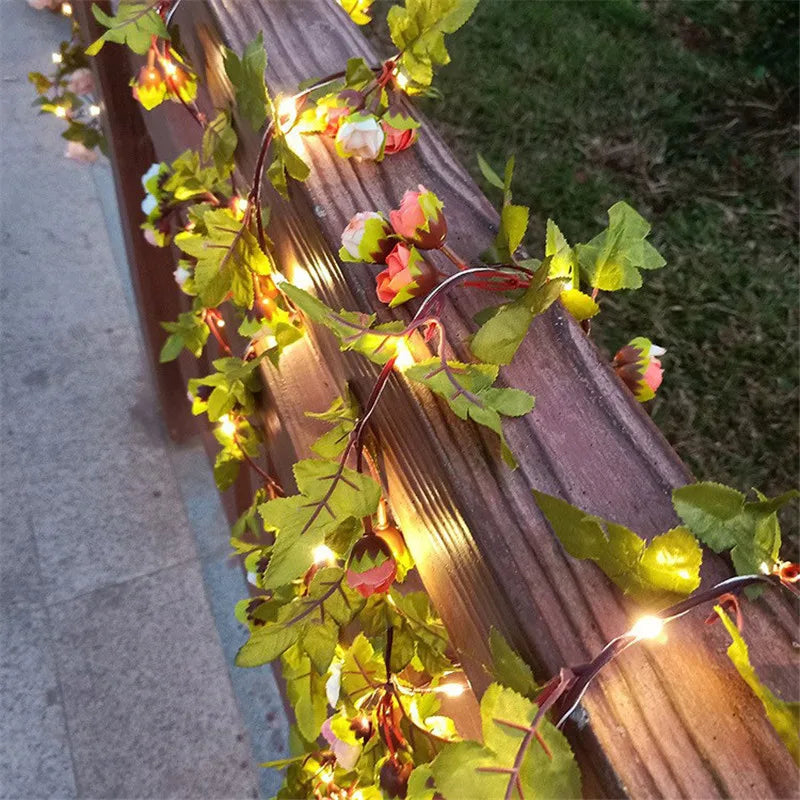 BowLift | Artificial Vine Plants with LED Lights for Hanging