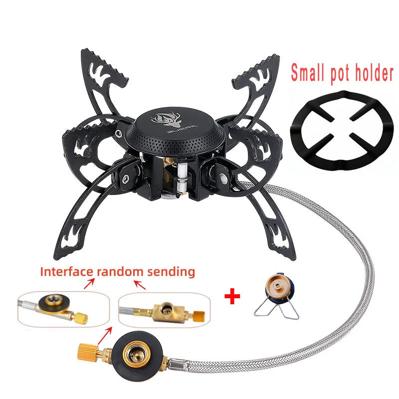 Claw Design Supreme Heat Foldable Outdoor Gas Stove | Bowlift