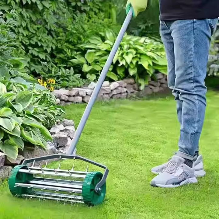 BowLift | Lawn Aerator Roller for Oxygenation, Ventilation, and Turf Maintenance
