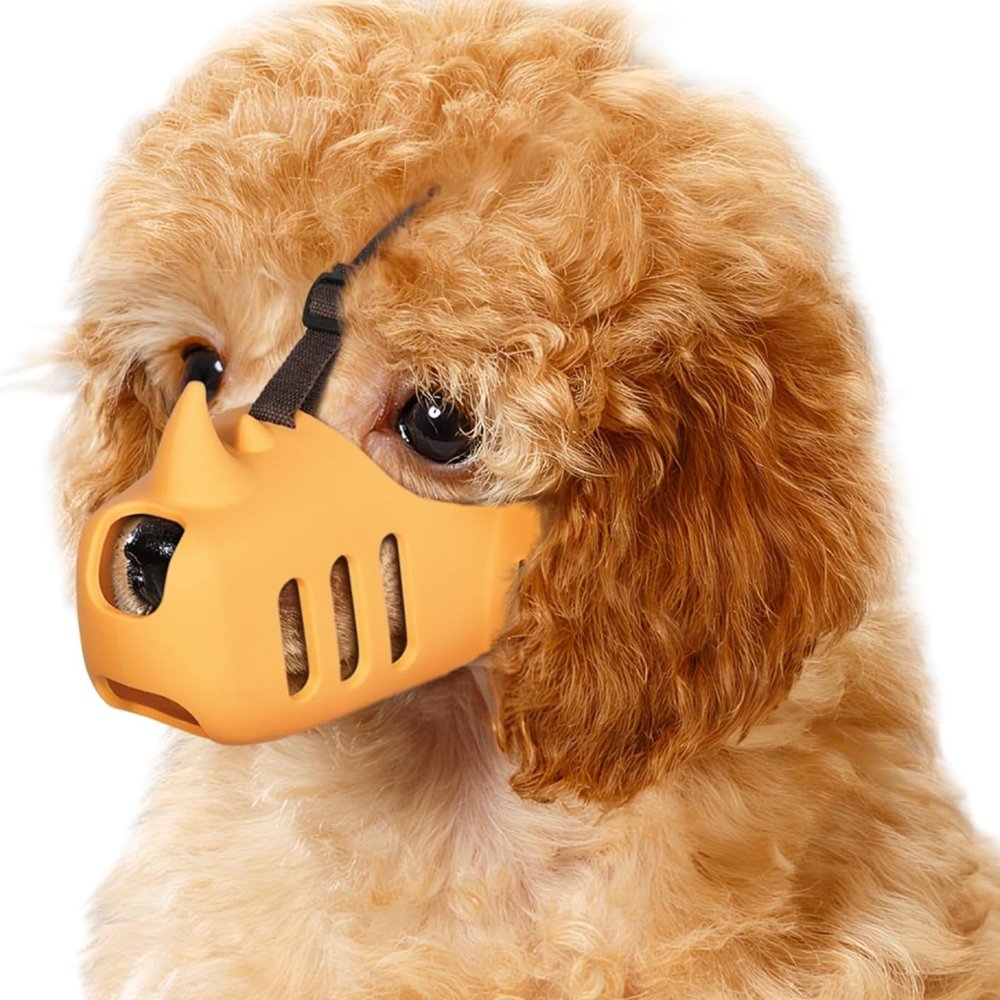 SecureGuard Adjustable Dog Muzzle – Breathable and Comfortable for Better Control over Biting and Chewing | Bowlift