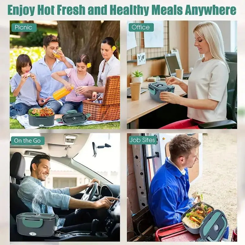 BowLift | Electric Heating Stainless Steel Lunch Box