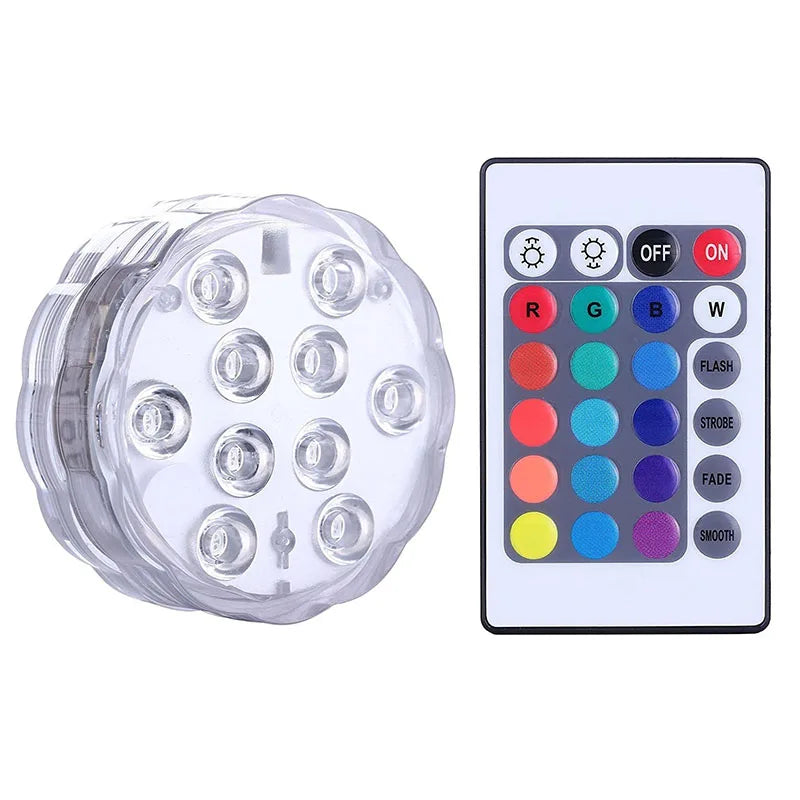 BowLift | Underwater pool lighting with 10 LEDs