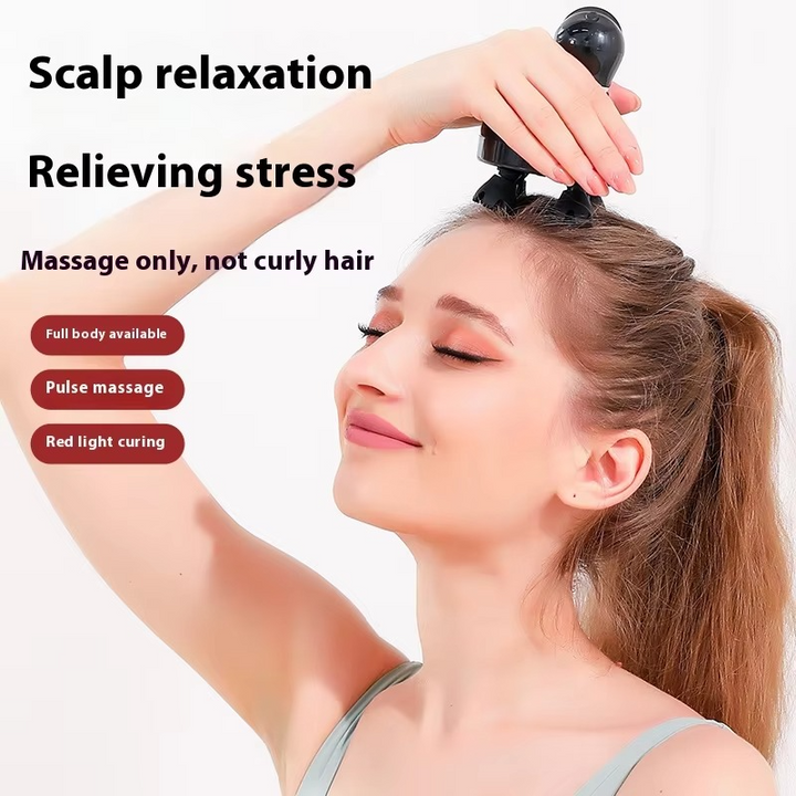 BowLift | Waterproof Electric Scalp Massager for Hair Growth and Relaxation