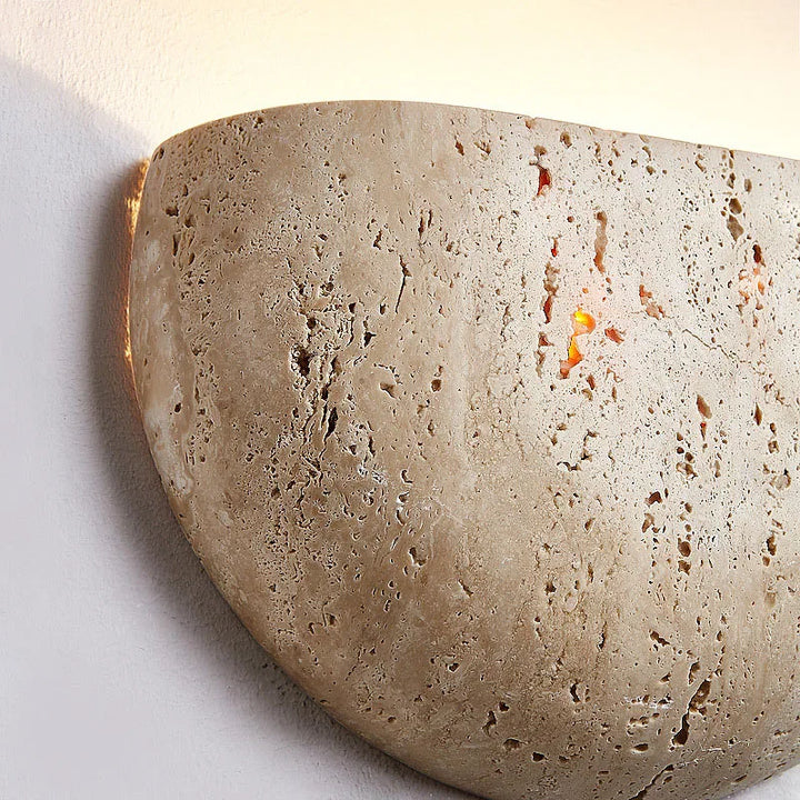 BowLift | Wabi-Sabi Stone Retro Wall Lamp Living Room Hallway Bedroom