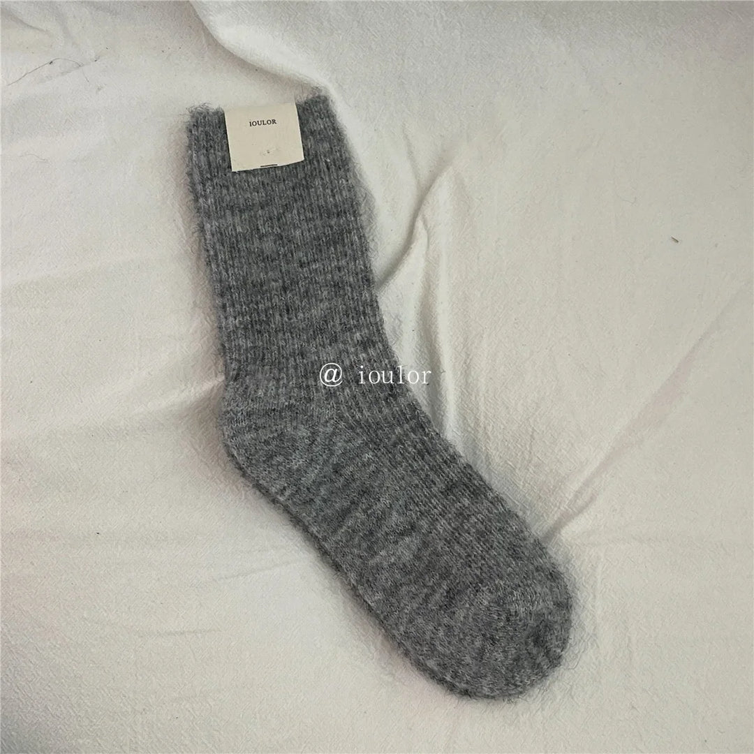 BowLift | CozyWarmth | Women's Thermal Socks | 9% Wool & Cashmere | Extra Thick & Soft | Japanese Knitting Style