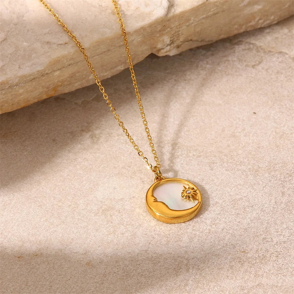 BowLift | Dainty Shell Astrological Necklaces
