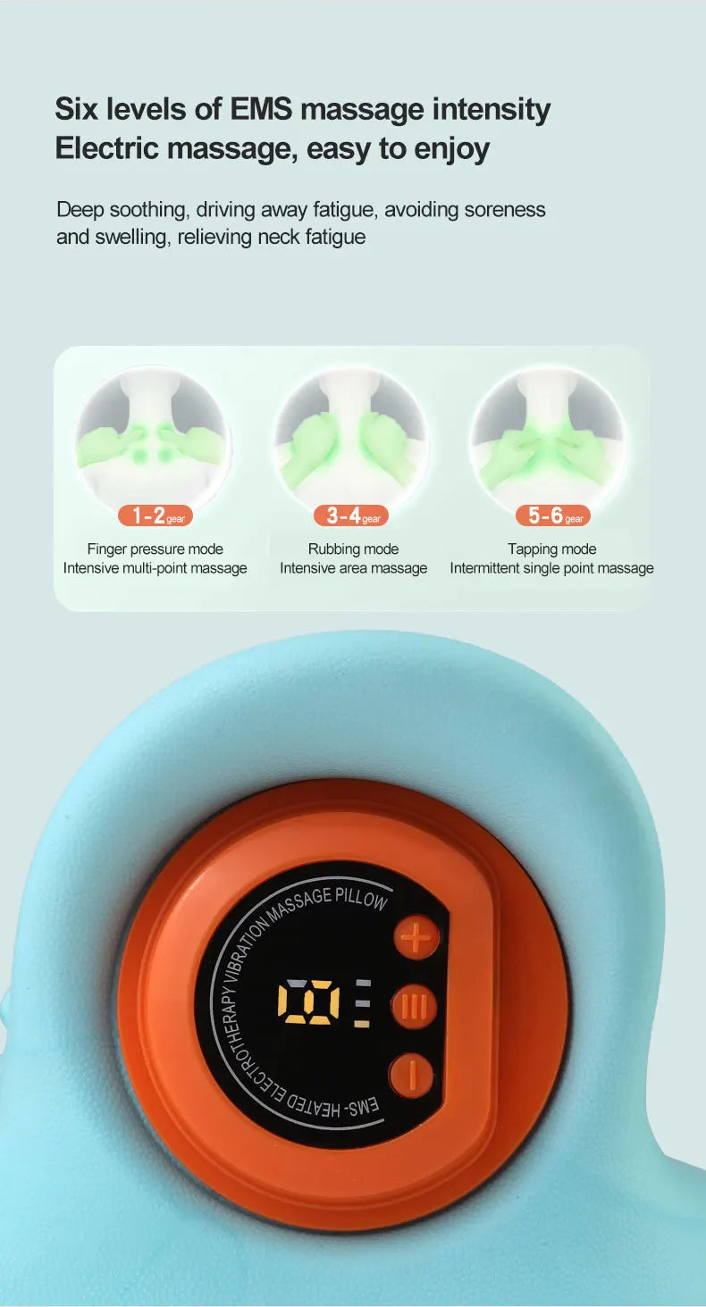 BowLift | EMS Cervical Spine Massage Pillow