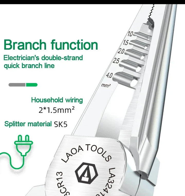 BowLift | Multi-Functional Wire Stripper with Tester Function