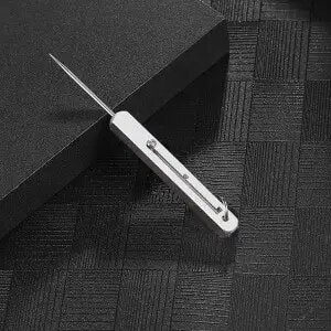 Compact Titanium Outdoor Defense Tool Keychain | Bowlift