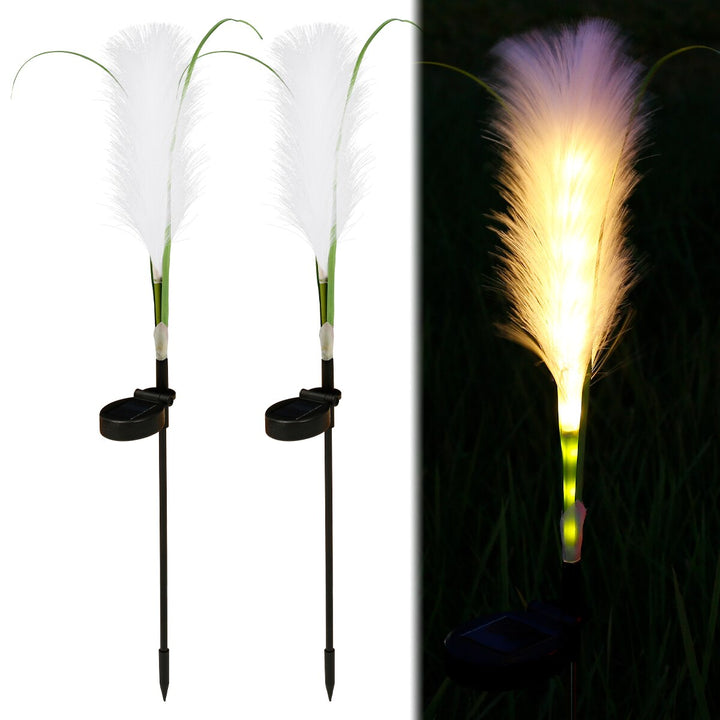 Outdoor Solar Waterproof Reed Garden Lights | Bowlift