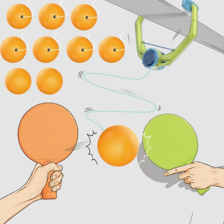 BowLift | Wall Hanging Table Tennis Trainer