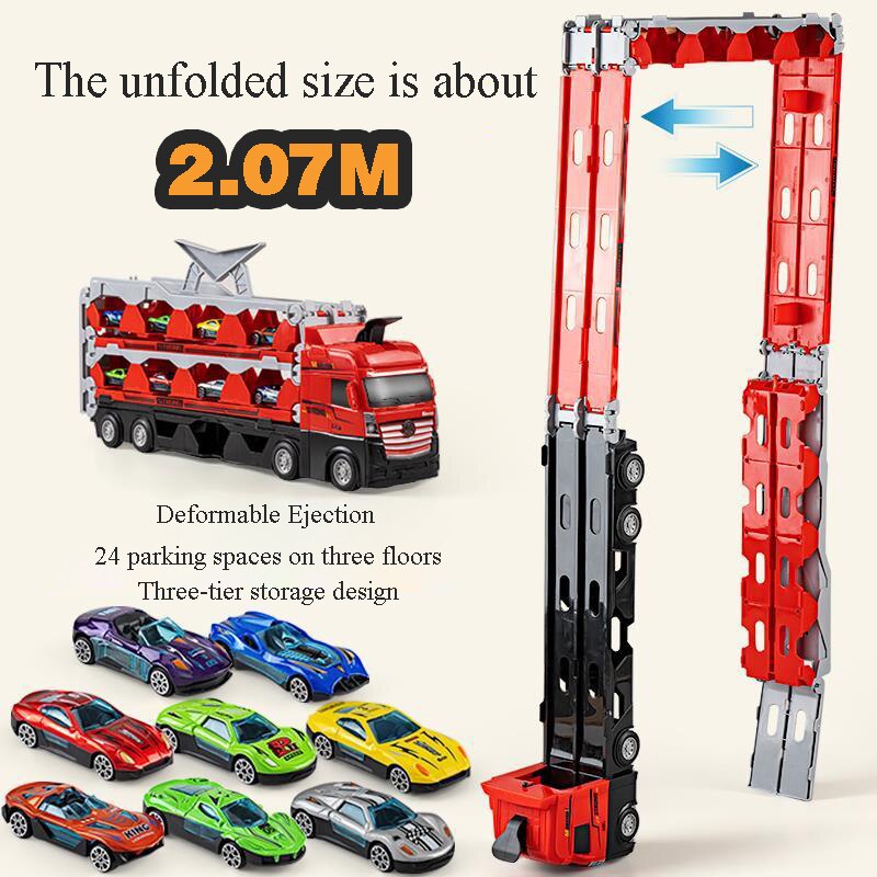 BowLift | Giant Folding Truck Catapult Race Track