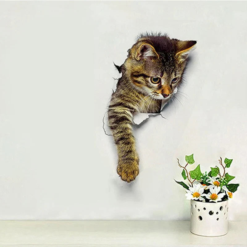 3D Toilet Protector Cat Sticker | Bowlift