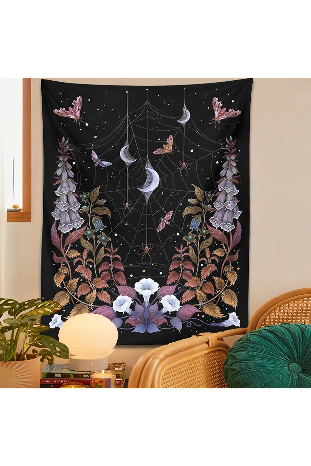 Garden Spider Web Tapestry | Bowlift