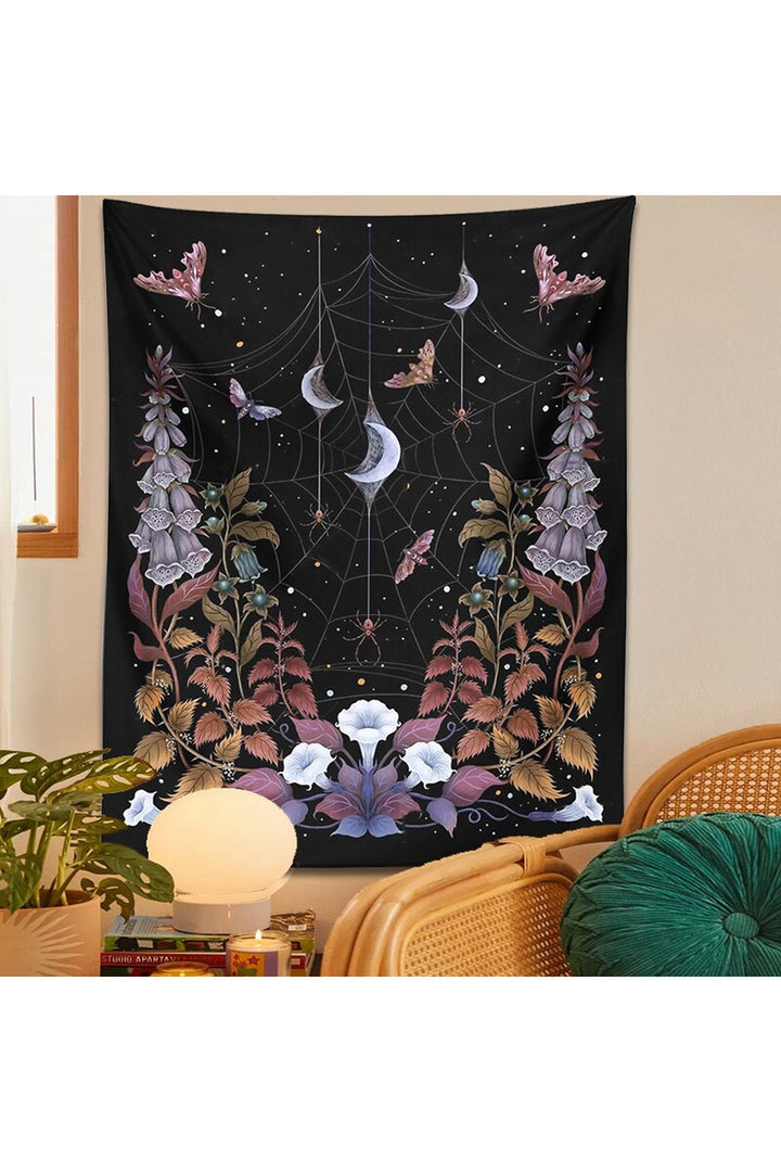 Garden Spider Web Tapestry | Bowlift