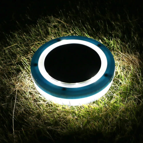 BowLift | AquaGlow Solar Pool Light | Floating & Waterproof | Blue LED | 11.6×2.5 cm