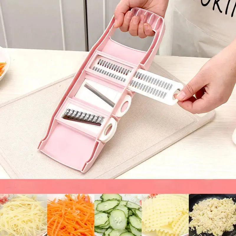 SlicePro – Multifunctional vegetable & fruit slicer with handle | Bowlift