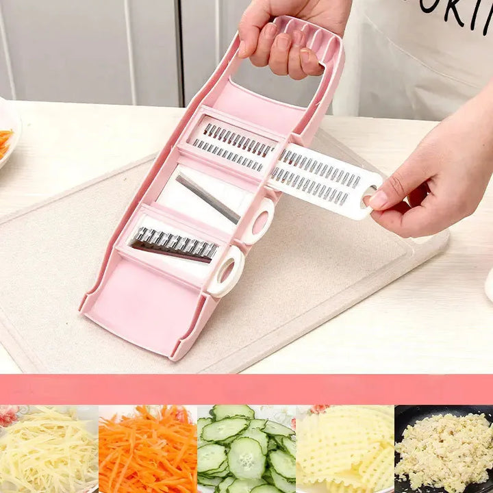 SlicePro – Multifunctional vegetable & fruit slicer with handle | Bowlift