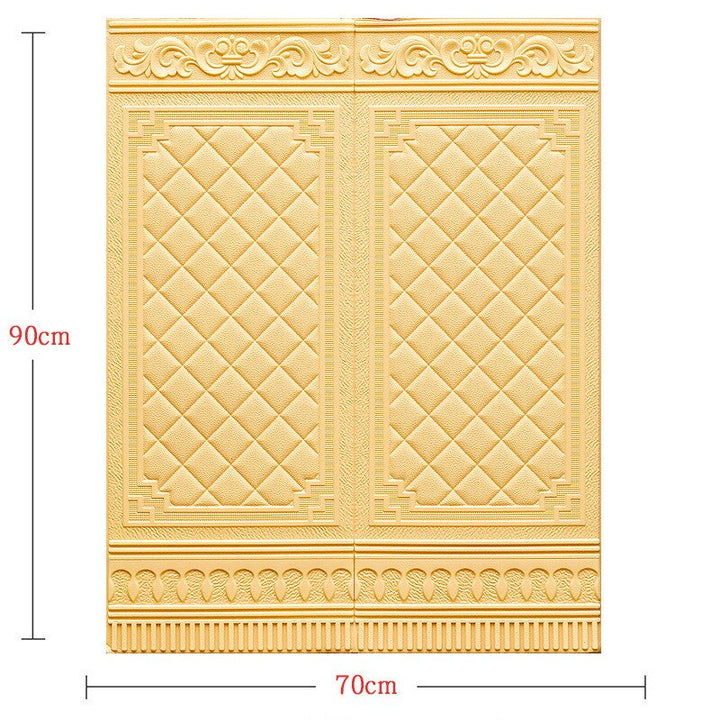3D Self-Adhesive Antique Accent Wall Sticker | Bowlift