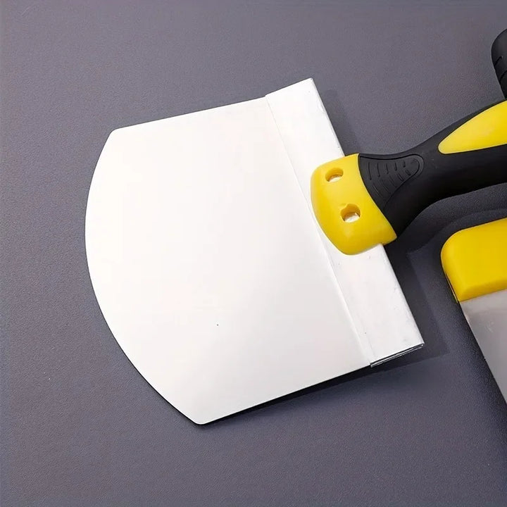 BowLift | ProFlexa Stainless Steel Spatula with Rubber Grip | Rustproof & Flexible | For Paint, Plaster & DIY Projects
