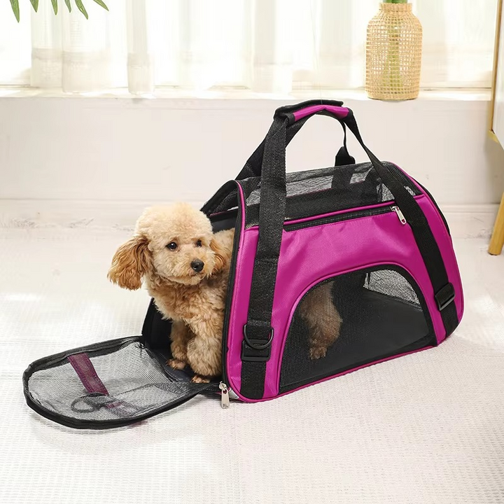 BowLift | Soft-Sided Pet Carrier with Breathable Mesh for Small Dogs and Cats