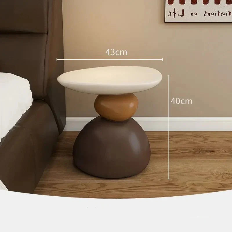 BowLift | Minimalist Scandinavian Side Table – Stylish Nightstand or Coffee Table
