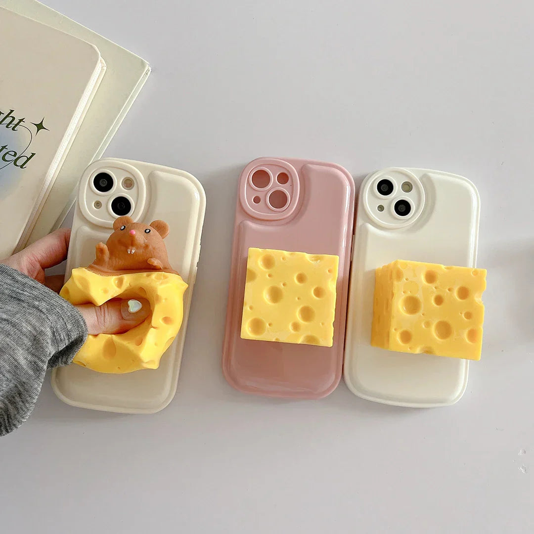 BowLift | Cheese Lover Mouse iPhone Case