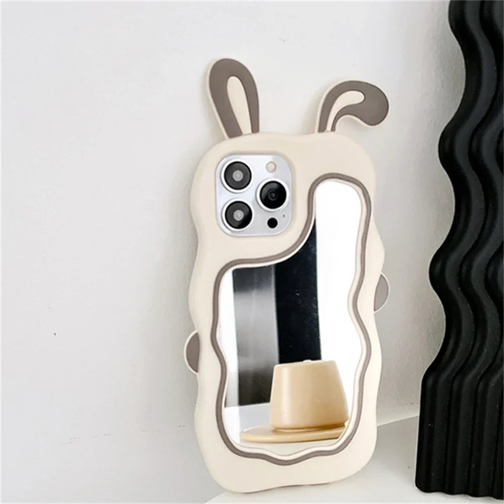 BowLift | Rabbit Ear Make-Up Mirror iPhone Case