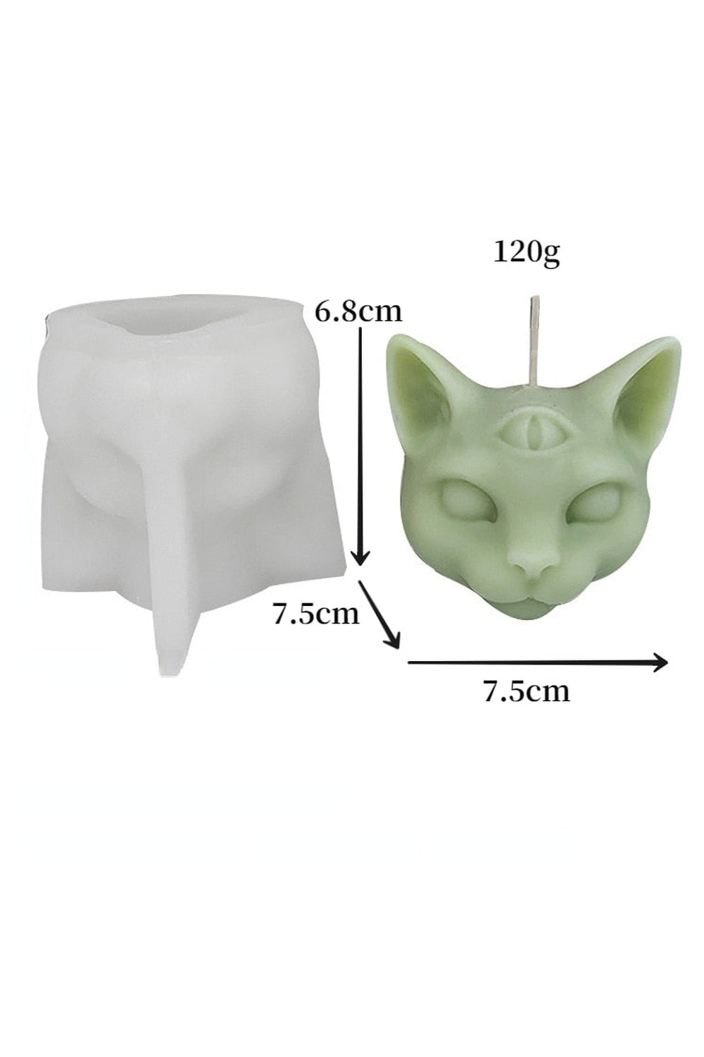 Cat Eyes Unique Candle Shape | Bowlift