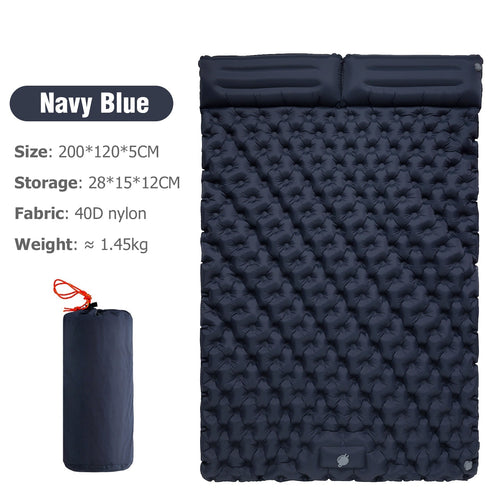 Portable Inflatable Built-in Pillow Nature Nest Camping Bed | Bowlift
