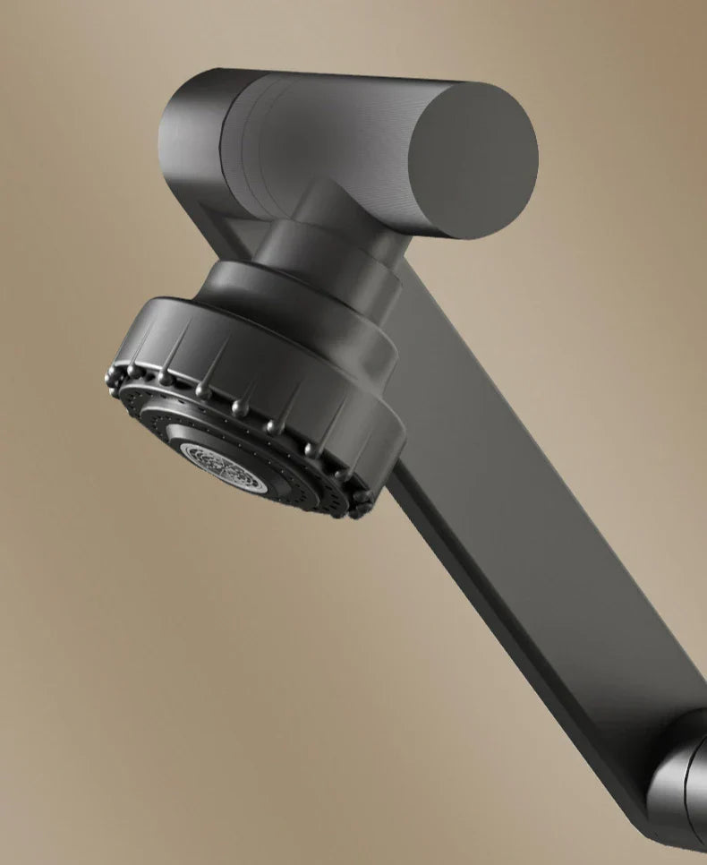 Aqua Twist Duo-Flex Basin Mixer – 360° swiveling two-hole faucet for hot and cold water Bowlift