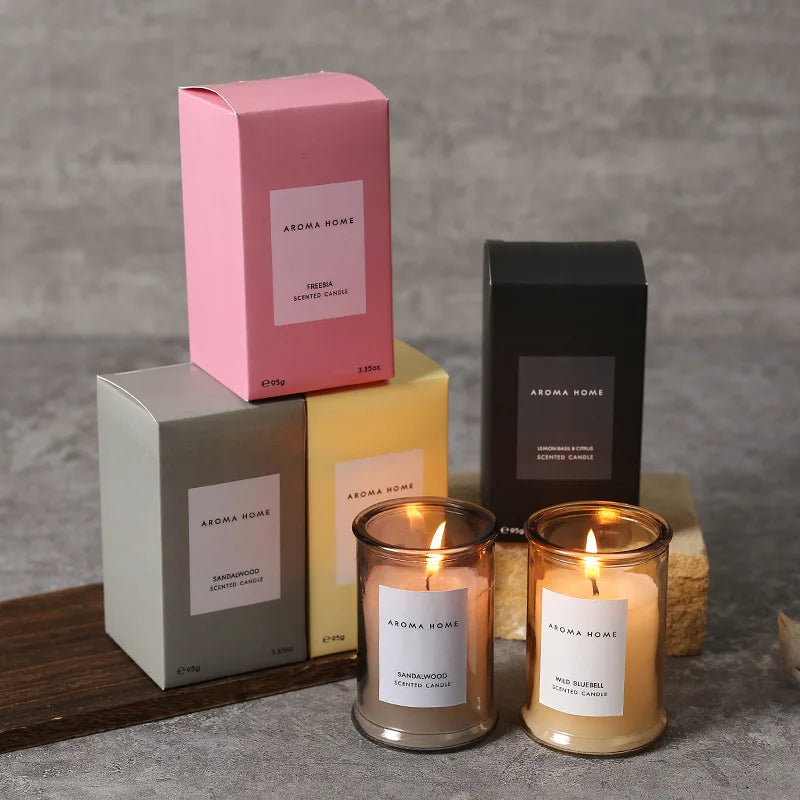 BowLift | Vintage Scented Candle Glass Soy Wax Aromatherapy
