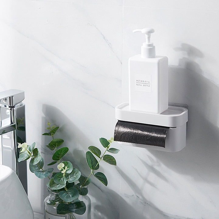 BowLift | Self-Adhesive Wall Garbage Bag Dispenser